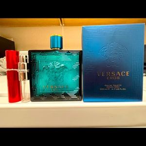 Versace Eros EDT  10 Mil travel size Authentic.